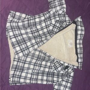 Cozy Plaid Fleece Kids Pants